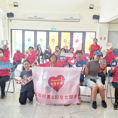 親善校友大使團前往大寮區上寮里進行宣傳互動圖片